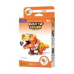 Puzzle 3D. Buduj i słuchaj - Tyranozaur Rex