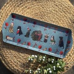 Taca średnia Świąteczne psy Święta BN