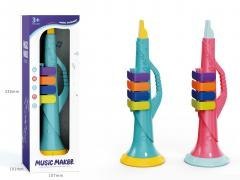 Trąbka 34x9,7x9,7cm MIX