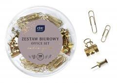 Zestaw biurowy Satin Gold 120el