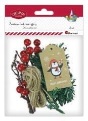 Zestaw do dekoracji prezentu