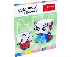 Kolorowanka do składania. Kicia Kocia i Nunuś