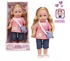 Lalka Natalia w różowej tunice 36cm