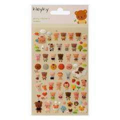 Naklejki wypukłe Misiaki