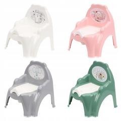 Nocnik w kształcie krzesła z wyjmowaną wkładką MIX