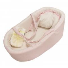 Nosidełko z poduszką i akcesoriami dla lalki 42cm