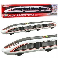 Pociąg pasażerski pośpieszny otwierane drzwi