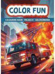 Pojazdy ratunkowe. Kolorowanka. Malbuch