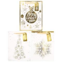 Torba prezentowa Święta 18x23x10cm mix STRIGO