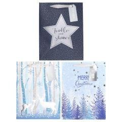 Torba prezentowa Święta 18x23x10cm mix STRIGO