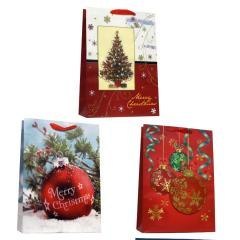 Torebka prezentowa L Boże Narodzenie 3D mix