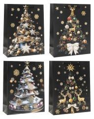 Torebka prezentowa L Boże Narodzenie mix