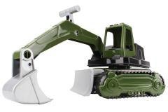 Traktor zielony na gąsienicach