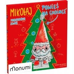 Zawieszka Cubehead Christmas Mini. Mikołaj