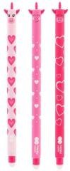 Długopis wymazywalny Uszaki Pink Unicorn (12szt)