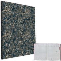 Kalendarz 2026 A4 tygodniowy Beż Denim