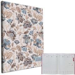 Kalendarz 2026 A4 tygodniowy Kwiaty Kawowe