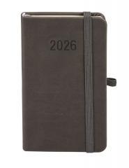 Kalendarz 2026 A6 Memofix TDW grafitowy