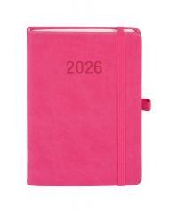 Kalendarz 2026 B6 Memofix TDW różowy