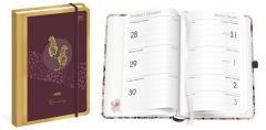 Kalendarz 2026 książkowy B6/192K Metallic Satin