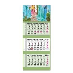 Kalendarz 2026 trójdzielny LUX gł. wypukła Maroko