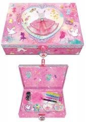 Notatnik w szkatułce z akcesoriami sukienka