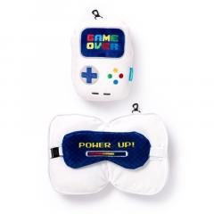 Poduszka podróżna i maska na oczy Gra skończona