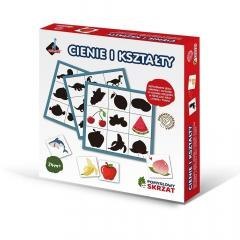 Pomysłowy skrzat cienie i kształty