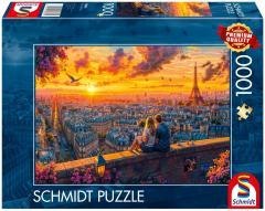 Puzzle PQ 1000 Szepty z dachu Paryża