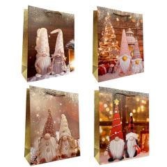 Torebka prezentowa L Boże Narodzenie mix