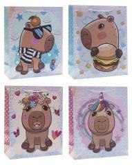 Torebka prezentowa S Kapibara mix