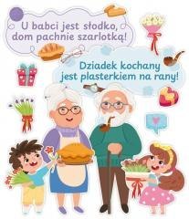 Dekoracje okolicznościowe - Dzień Babci i Dziadka