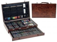 Duży zestaw artystyczny do malowania 143el