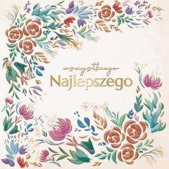 Karnet KW Retro kwiaty