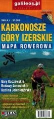 Mapa rowerowa - Karkonosze, Góry Izerskie 1:50 000