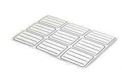 Naklejki na zeszyty białe