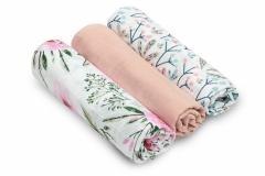 Pielucha muślinowa z nadrukiem 3szt