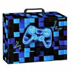 Teczka z rączką A4/95mm Pad blue