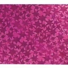 Karton holograficzny różowy gwiazdy 25x35cm ark