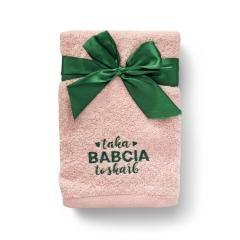 Ręcznik z dedykacją dla Babci