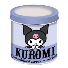 Zegarek analogowy w puszce Kuromi