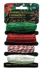 Zestaw tasiemek i sznurków Christmas BN