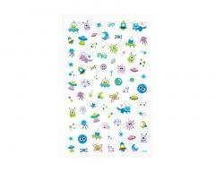 Mini Naklejki Itsy Bitsy Kosmiczni Kumple