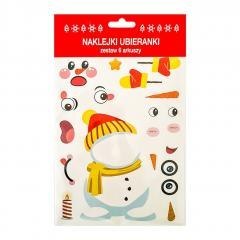 Naklejki ubieranki Bałwan