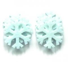 Śnieżynki z filcu 6szt