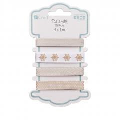 Tasiemki Beige Tones 4x1m