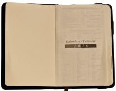 Wkład wymienny kalendarz 2026 A6 tygodniowy