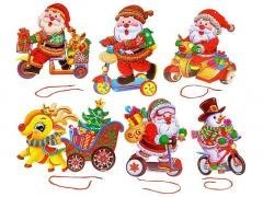 Zawieszka Mikołaj MIX