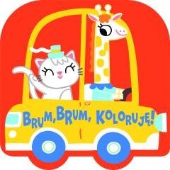 Brum, brum, koloruję! - Samochód
