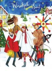 Karnet B6 Boże Narodzenie - Kolędnicy